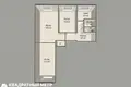 3 room apartment 59 m² Minsk, Belarus