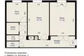 Квартира 2 комнаты 61 м² Минск, Беларусь