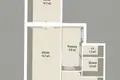 2 room apartment 58 m² Ivyanets, Belarus
