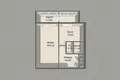1 room apartment 33 m² Minsk, Belarus