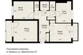 3 room apartment 68 m² Zarecca, Belarus