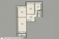 3 room apartment 64 m² Minsk, Belarus