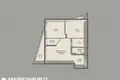 3 room apartment 52 m² Minsk, Belarus