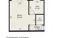 Квартира 1 комната 30 м² Минск, Беларусь