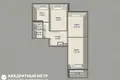 3 room apartment 63 m² Minsk, Belarus