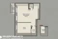 2 room apartment 59 m² Minsk, Belarus
