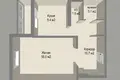 Квартира 1 комната 43 м² Минск, Беларусь