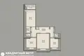Квартира 3 комнаты 64 м² Минск, Беларусь