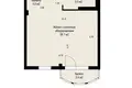 Квартира 1 комната 39 м² Минск, Беларусь
