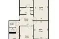 4 room apartment 80 m² Minsk, Belarus