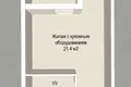 1 room apartment 27 m² Minsk, Belarus