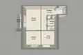 Квартира 2 комнаты 48 м² Минск, Беларусь