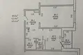 1 room apartment 43 m² Minsk, Belarus
