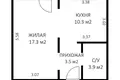 1 room apartment 38 m² Kopishche, Belarus