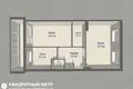 2 room apartment 57 m² Minsk, Belarus