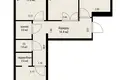 3 room apartment 75 m² Minsk, Belarus