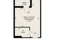 1 room apartment 27 m² Minsk, Belarus