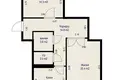Квартира 2 комнаты 67 м² Минск, Беларусь
