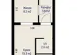 2 room apartment 47 m² Minsk, Belarus