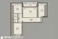3 room apartment 78 m² Minsk, Belarus