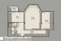 Квартира 2 комнаты 69 м² Минск, Беларусь