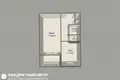 1 room apartment 33 m² Minsk, Belarus