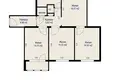 4 room apartment 82 m² Minsk, Belarus