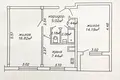 2 room apartment 47 m² Minsk, Belarus