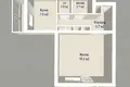 Квартира 1 комната 37 м² Минск, Беларусь