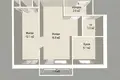 2 room apartment 43 m² Minsk, Belarus