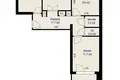 3 room apartment 65 m² Minsk, Belarus