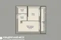 Квартира 2 комнаты 48 м² Минск, Беларусь