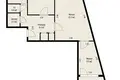 Квартира 3 комнаты 70 м² Минск, Беларусь