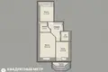 2 room apartment 61 m² Minsk, Belarus