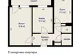 2 room apartment 56 m² Salihorsk, Belarus