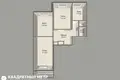 Квартира 3 комнаты 65 м² Минск, Беларусь