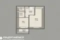 Квартира 1 комната 38 м² Боровлянский сельский Совет, Беларусь