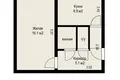 1 room apartment 31 m² Minsk, Belarus