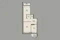 2 room apartment 61 m² Pryluki, Belarus