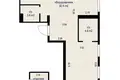 Квартира 3 комнаты 91 м² Минск, Беларусь