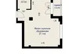 Квартира 1 комната 30 м² Минск, Беларусь