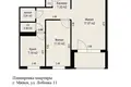 2 room apartment 49 m² Minsk, Belarus
