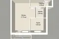 Квартира 1 комната 31 м² Минск, Беларусь