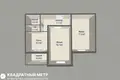 2 room apartment 56 m² Minsk, Belarus