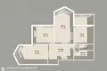 3 room apartment 71 m² Minsk, Belarus