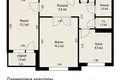 2 room apartment 51 m² Minsk, Belarus