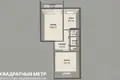 2 room apartment 42 m² Minsk, Belarus