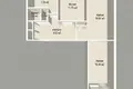 3 room apartment 68 m² Minsk, Belarus