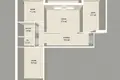Квартира 3 комнаты 81 м² Минск, Беларусь