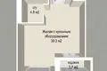 2 room apartment 47 m² Minsk, Belarus